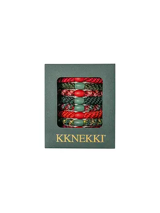 KKNEKKI | Haargummi 8er Pkg. PLUM EDITION | rot